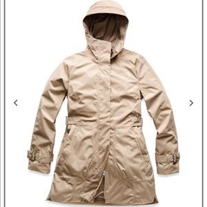 The north face women’s city breeze rain trench